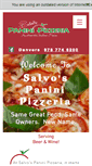 Mobile Screenshot of paninipizzeria.com